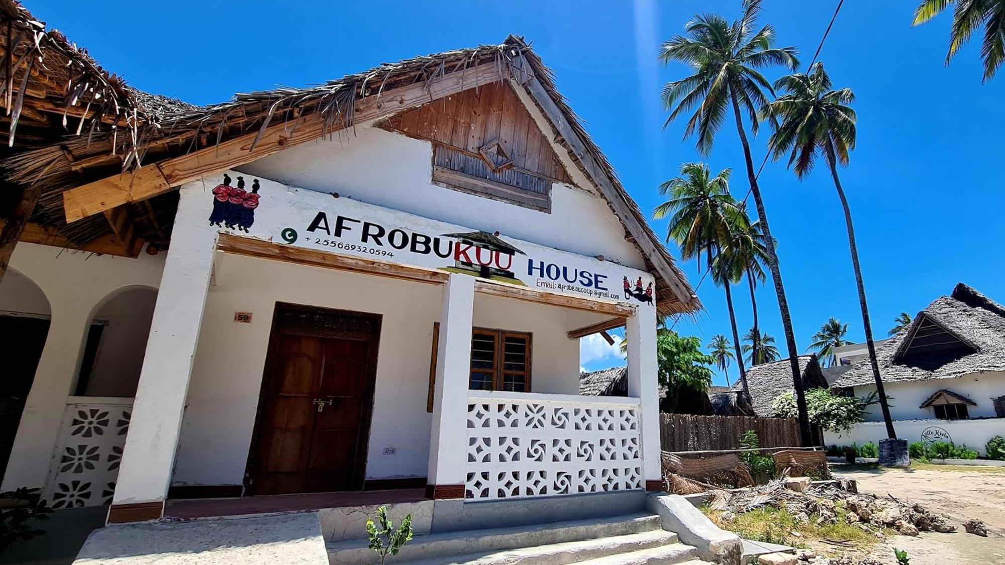 Afrobukuu House Hotel Paje Exterior photo